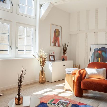 Le Loft Brunneval - Refuge Arty Du Xvie Siecle Apartment Troyes Bagian luar foto