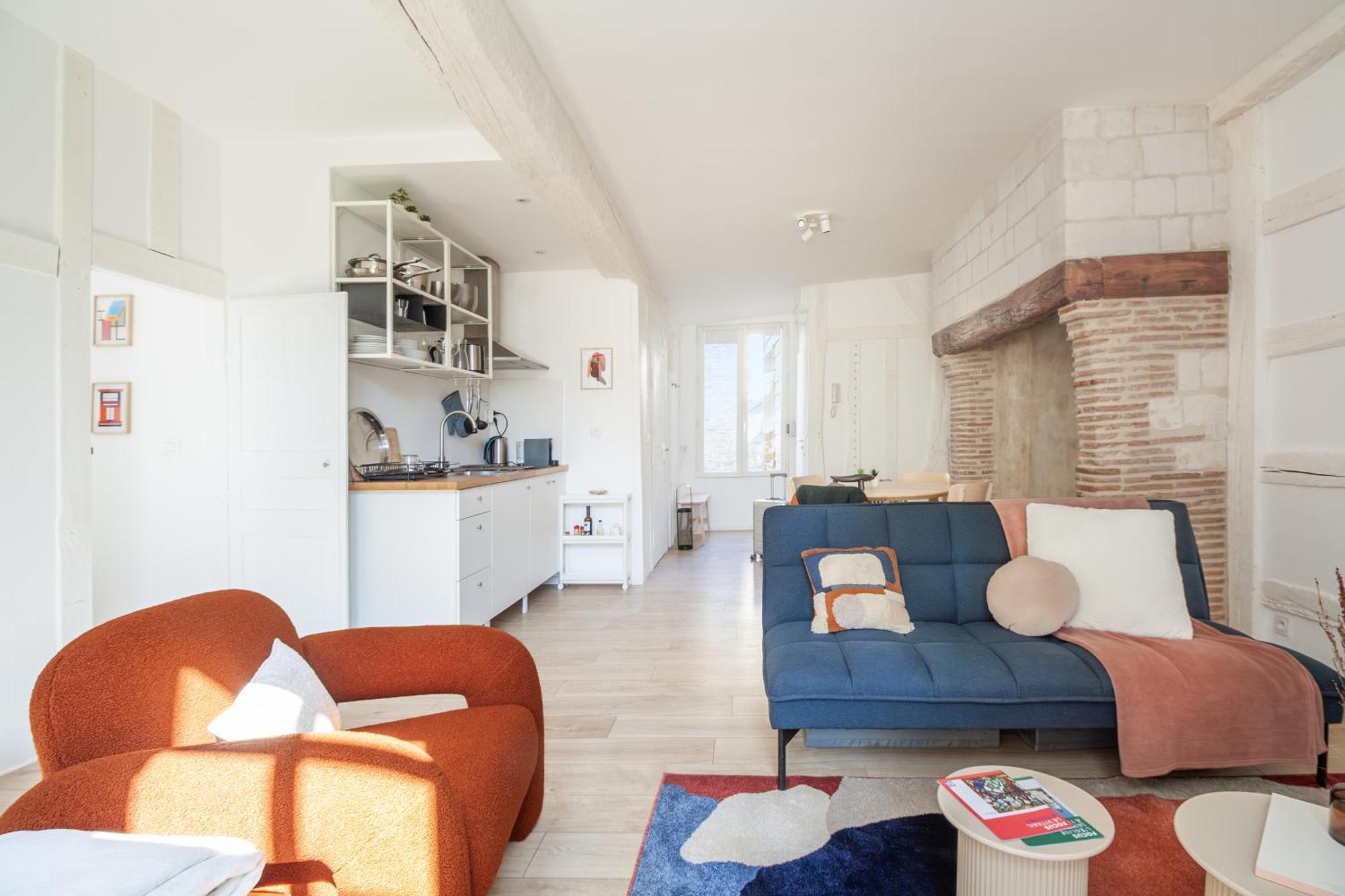 Le Loft Brunneval - Refuge Arty Du Xvie Siecle Apartment Troyes Bagian luar foto
